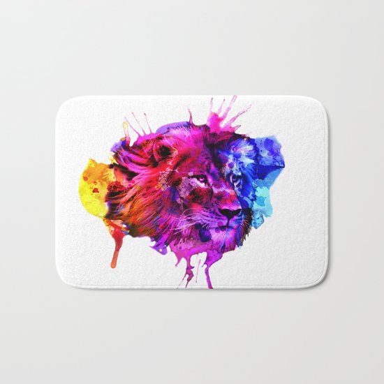 King of the jungle Bath Mat