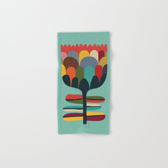 Flower Poet Hand & Bath Towel