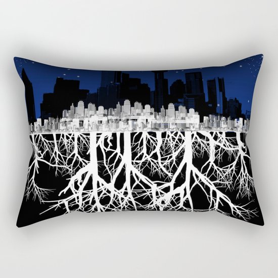 Smothered Nature Rectangular Pillow