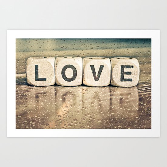 love letters Art Print
