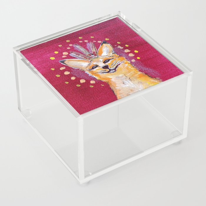 Fox King Acrylic Box