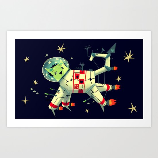 Life will find a way Art Print