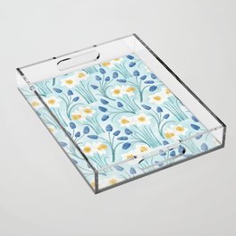 Daffodil Muscari Acrylic Tray