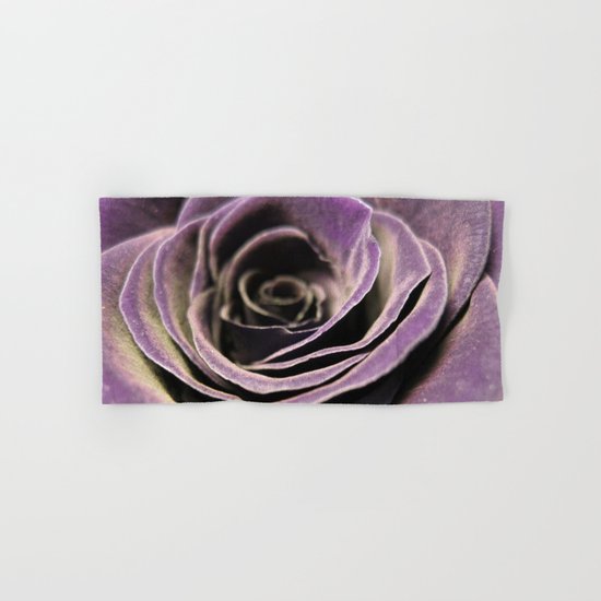 Purple velvet rose Hand & Bath Towel