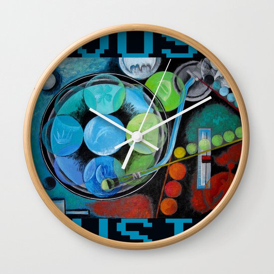 House Music Wall Clock