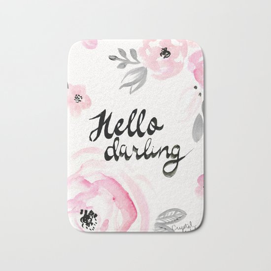 Rose - Hello Darling Bath Mat