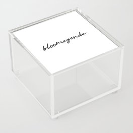 bloomagenda Acrylic Box
