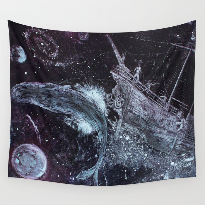 Space Pirates  Wall Tapestry