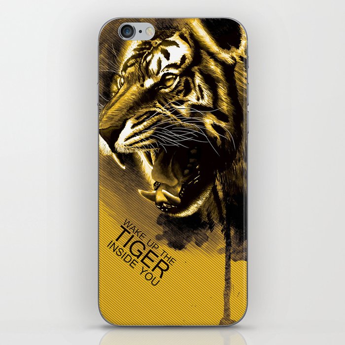 Tiger inside iPhone Skin
