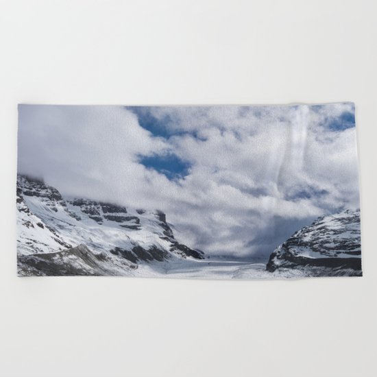Jasper Glacier Beach Towel