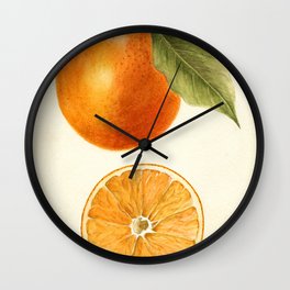 Vintage Painting of an Orange Wall Clock | Vitamincfruit, Iheartoranges, Freshorange, Freshoranges, Floridacitrusfruit, Floridaorange, Ilovesoranges, Orange, Oranges, Ripeoranges 