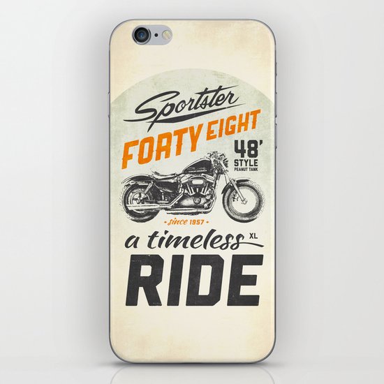 Forty Eight iPhone Skin