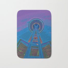 Space Needle Bath Mat | Tourist, Nasa, Space Needle, Seattlewa, Space, Seattlewashington, Seattle, Spaceneedle, Pacificnorthwest, Outerspace 