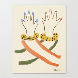 Hi-Five Canvas Print