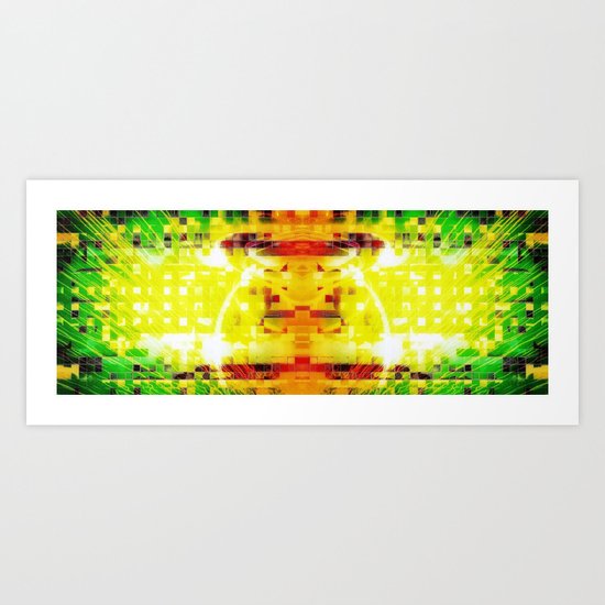 EL TORO MURAL Art Print