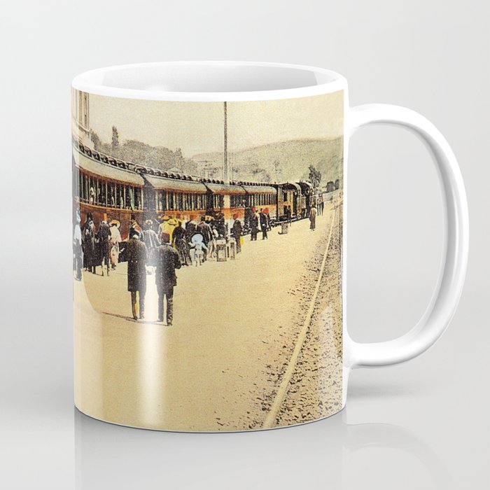 1900s Haydarpasa railroad station, train Coffee Mug