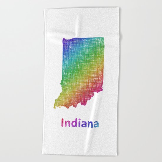 Indiana Beach Towel