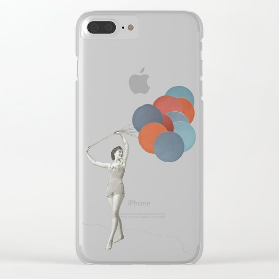 Balloons Clear iPhone Case