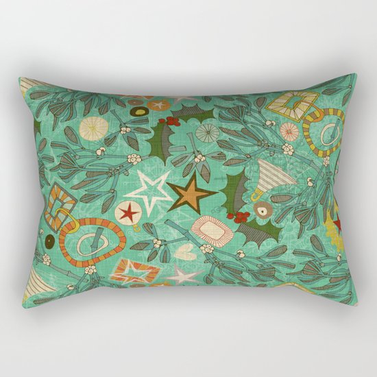 festive berries Rectangular Pillow