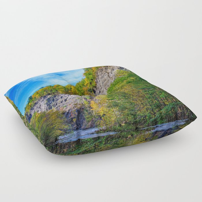 Gorge Trail Floor Pillow