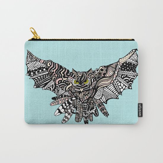 Dragon Owl (Color) Carry-All Pouch