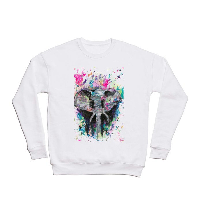 Elephant Neon Crewneck Sweatshirt