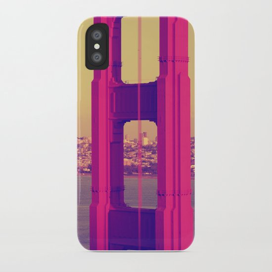 Golden Gate Into San Francisco iPhone Case