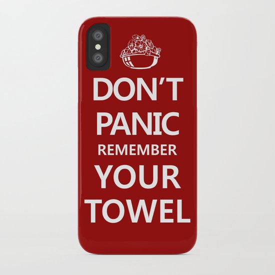 Don't Panic iPhone Case