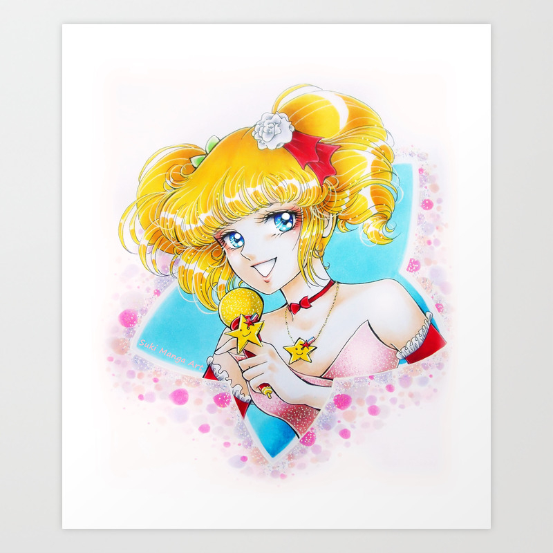Get Wallpaper Idol Densetsu Eriko By Suki Manga Art Art Print By Sukimangaart For Free