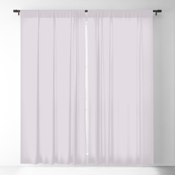Pale Purple Solid Color 2022 Trending Hue Sherwin Williams Lite Lavender SW 6554 Blackout Curtain