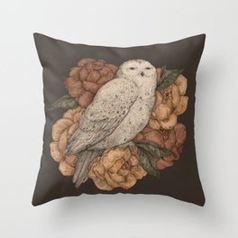 Snowy Owl Throw Pillow