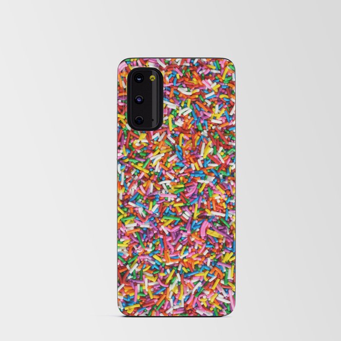 Rainbow Sprinkles Sweet Candy Colorful Android Card Case
