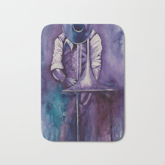 The trombonist Bath Mat