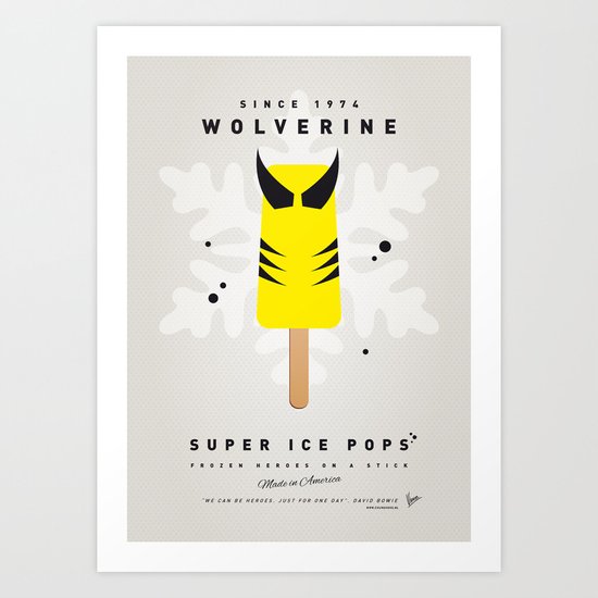 My SUPER ICE POP- No16 Art Print