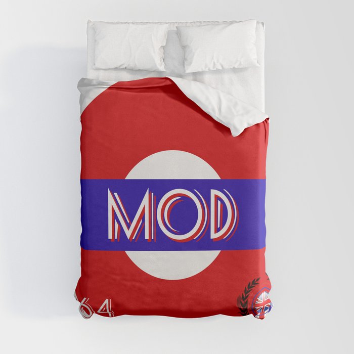 We are the MODS, Underground. Duvet Cover