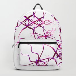 purple spread mandala pattern Backpack
