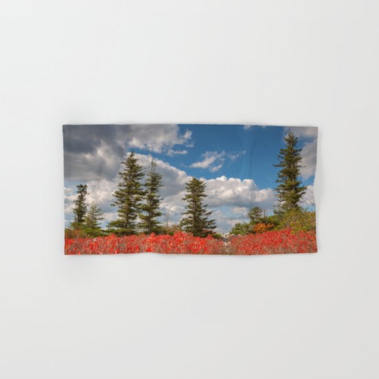 Autumn Huckleberry Wonderland Hand & Bath Towel
