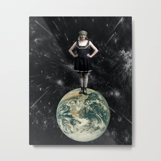 Miss World Metal Print