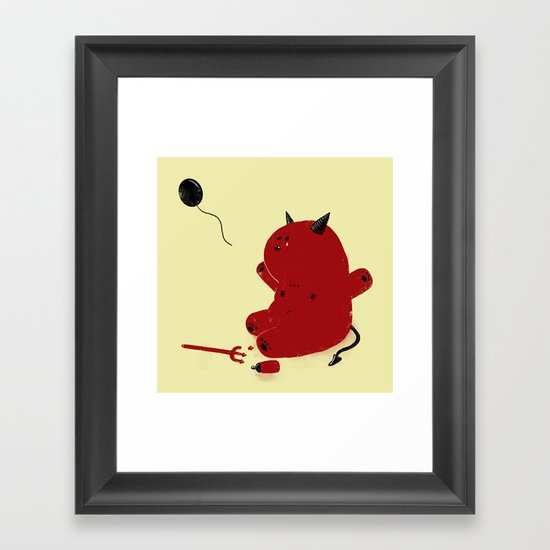 Evool Baby Framed Art Print
