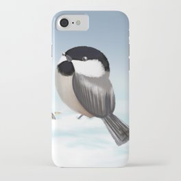 Black-capped Chickadee (Canavians Series) iPhone Case