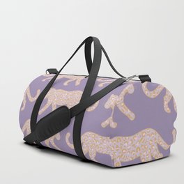 Kitty Parade - Pink on Lavender Duffle Bag
