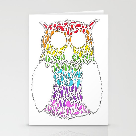 Owl Stationery Cards
