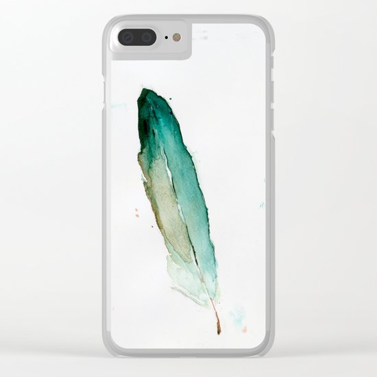 Feather No. 2 Clear iPhone Case