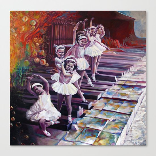 Satie Canvas Print