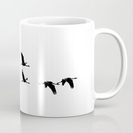 Crane migration Coffee Mug