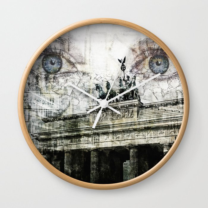 see you in Berlin Wall Clock