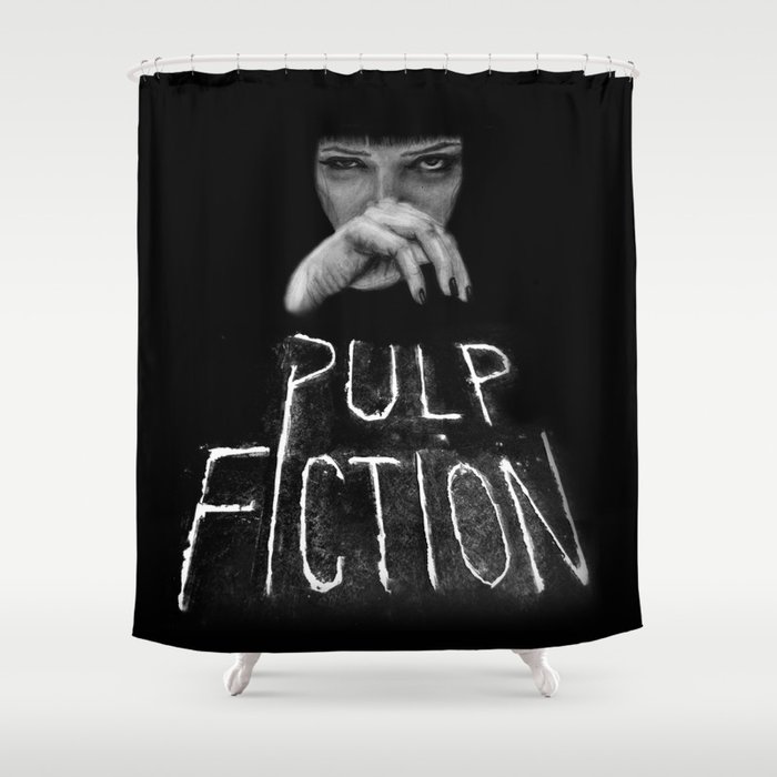 Pulp Fiction Shower Curtain