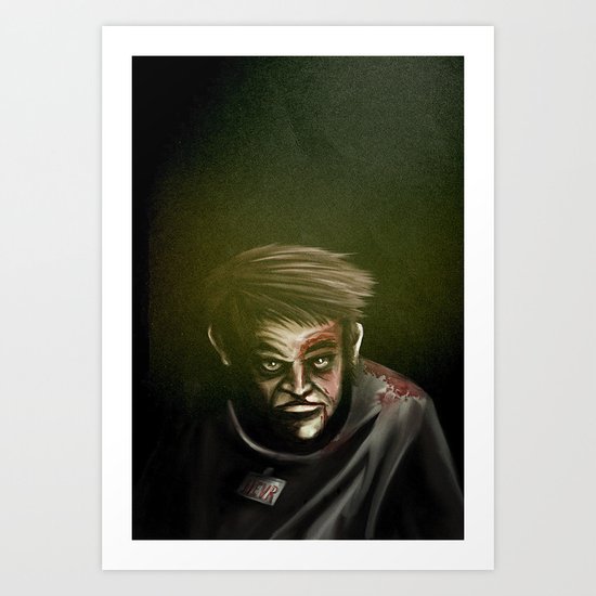 I will not give up, ever. Art Print