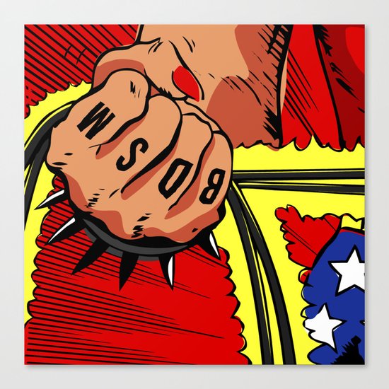 Spank Canvas Print