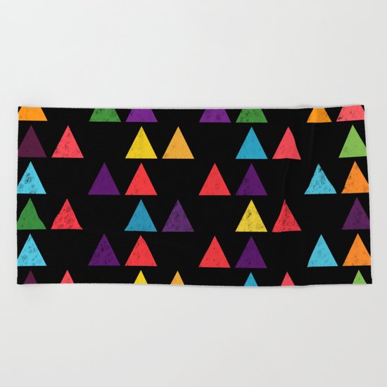 Lovely geometric Pattern XIII Beach Towel